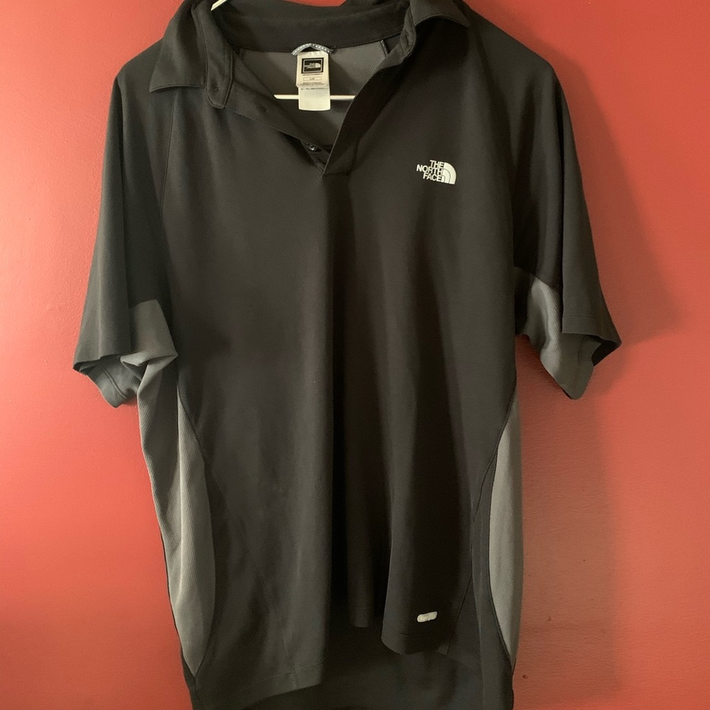 Men’s north face polo golf shirt